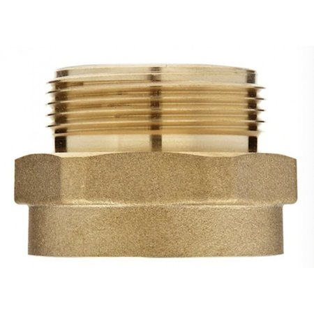 AMERICAN IMAGINATIONS 0.5 in. x 0.75 in. Brass Hose Adapter AI-35576